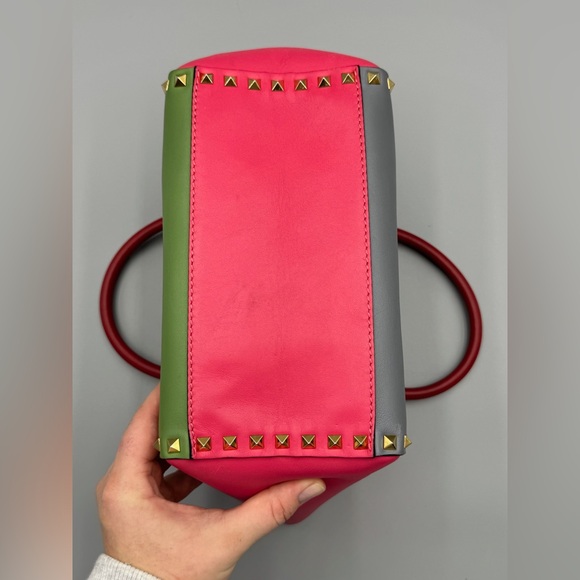 Valentino Rockstud Multicolor Tote with CL wallet - Picture 6 of 15